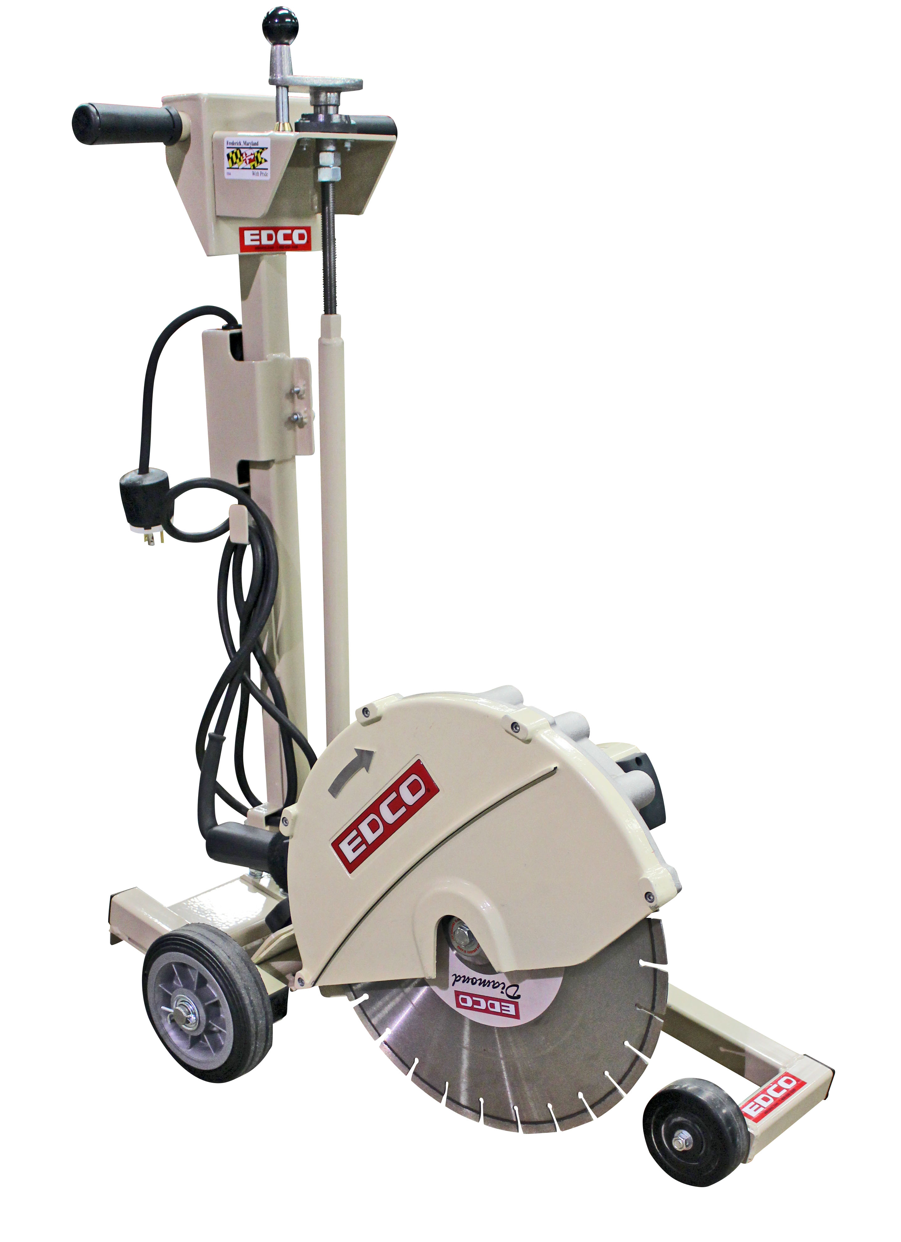 saw edco electric hand held cart concrete cut kaddy floor 110v cutting pa equipment walk behind saws wet elec cutter