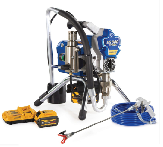 ES 500 Battery-Powered Airless Stencil Rig (Photo: Business Wire)