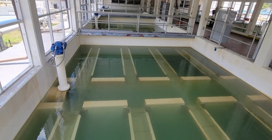 The Ralph Brennan Water Treatment Plant in Daytona Beach, Florida.